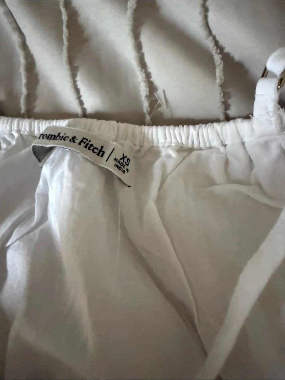 Abercrombie & fitch skort summer dress white size XS nwot - Picture 3 of 4